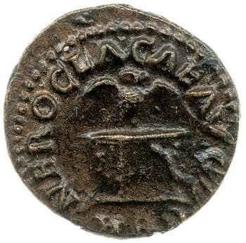 obverse of Nero RIC I² 261