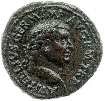obverse of Vitellius RIC I² 175
