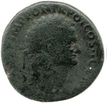 obverse of Vespasian RIC II 608