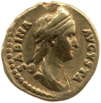 obverse of Hadrian RIC II 2546