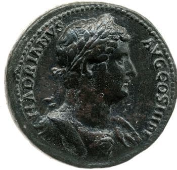 obverse of Hadrian RIC II 1941