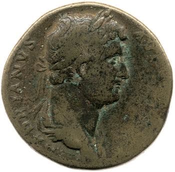 obverse of Hadrian RIC II 1919