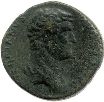 obverse of Hadrian RIC II 1830