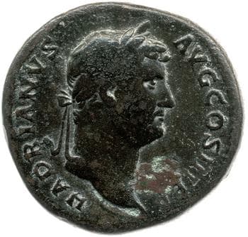 obverse of Hadrian RIC II 1770