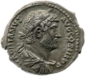 obverse of Hadrian RIC II 1525