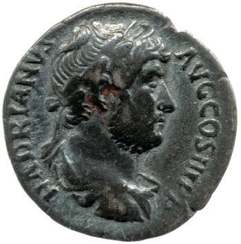 obverse of Hadrian RIC II 1411