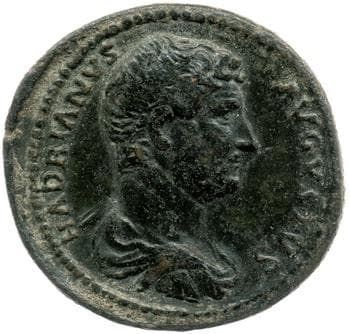 obverse of Hadrian RIC II 1240