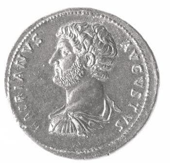 obverse of Hadrian RIC II 1228