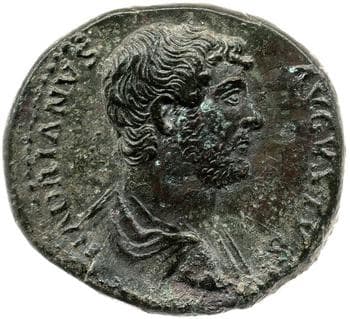obverse of Hadrian RIC II 1199