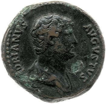 obverse of Hadrian RIC II 1142