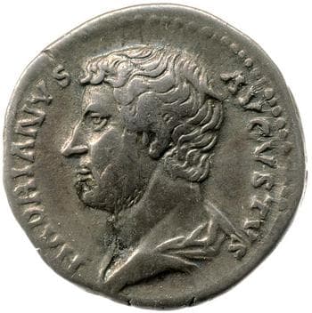 obverse of Hadrian RIC II 1087