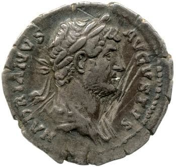 obverse of Hadrian RIC II 1047
