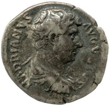 obverse of Hadrian RIC II 1025