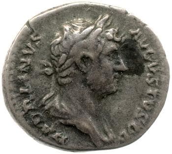 obverse of Hadrian RIC II 960