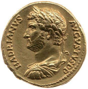 obverse of Hadrian RIC II 935