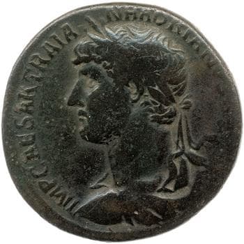 obverse of Hadrian RIC II 671