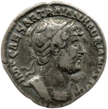 obverse of Hadrian RIC II 598