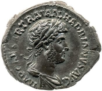 obverse of Hadrian RIC II 560