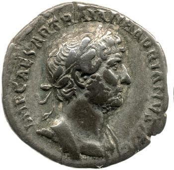 obverse of Hadrian RIC II 559