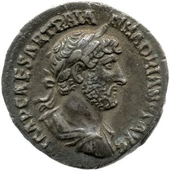 obverse of Hadrian RIC II 547