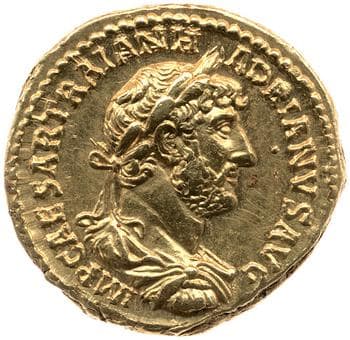 obverse of Hadrian RIC II 384