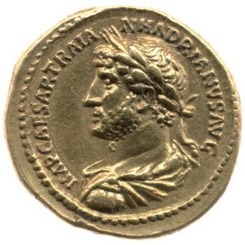 obverse of Hadrian RIC II 213