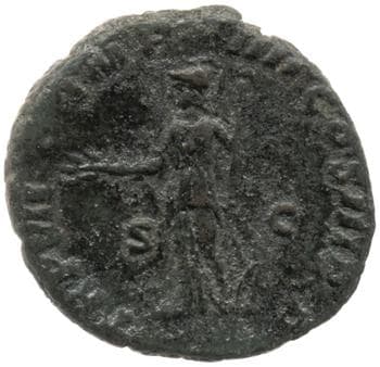 obverse of Commodus RIC III 653