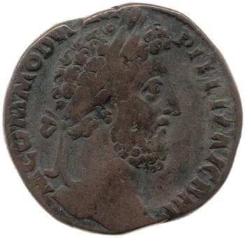 obverse of Commodus RIC III 502