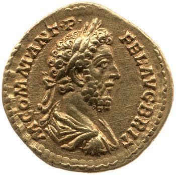 obverse of Commodus RIC III 155A