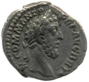 obverse of Commodus RIC III 138