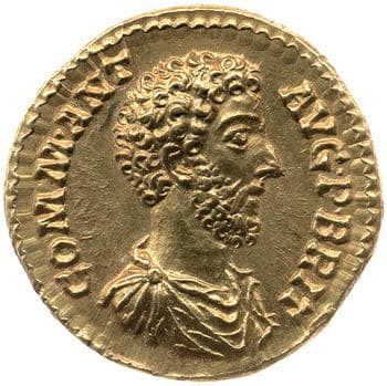 obverse of Commodus RIC III 114