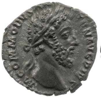 obverse of Commodus RIC III 82