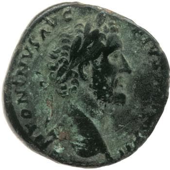 obverse of Antoninus Pius RIC III 985