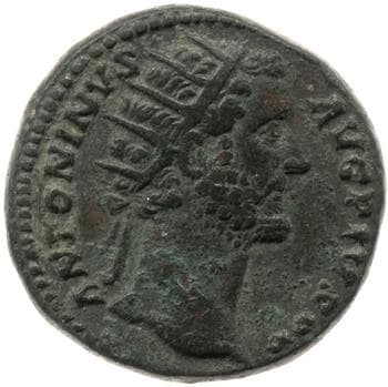 obverse of Antoninus Pius RIC III 813