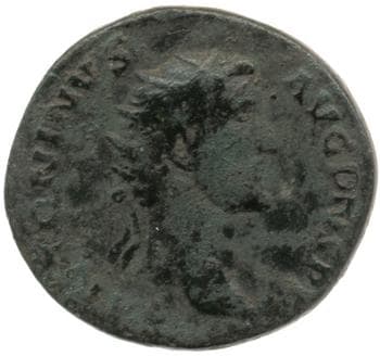 obverse of Antoninus Pius RIC III 595