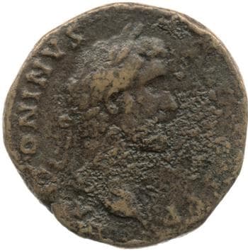 obverse of Antoninus Pius RIC III 591