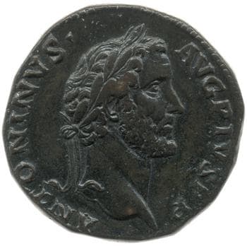 obverse of Antoninus Pius RIC III 538