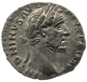 obverse of Antoninus Pius RIC III 278