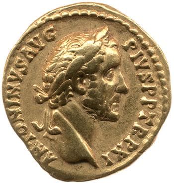 obverse of Antoninus Pius RIC III 170B