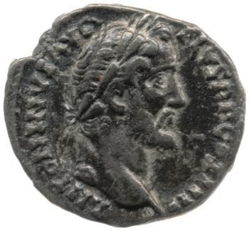 obverse of Antoninus Pius RIC III 125