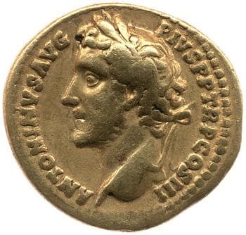 obverse of Antoninus Pius RIC III 113A