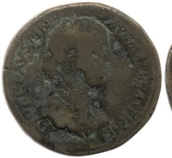 obverse of Marcus Aurelius RIC III 1700