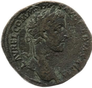 obverse of Marcus Aurelius RIC III 1578