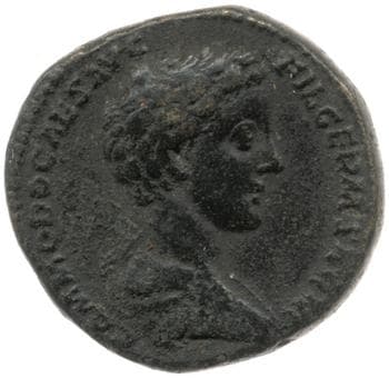 obverse of Marcus Aurelius RIC III 1542