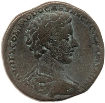 obverse of Marcus Aurelius RIC III 1526