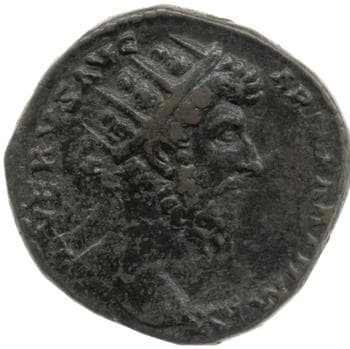 obverse of Marcus Aurelius RIC III 1470