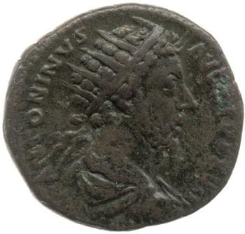 obverse of Marcus Aurelius RIC III 1071
