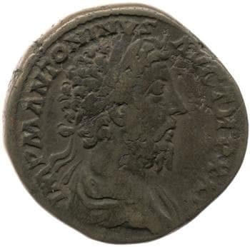 obverse of Marcus Aurelius RIC III 997