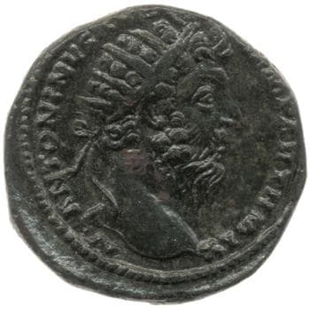 obverse of Marcus Aurelius RIC III 971