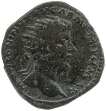 obverse of Marcus Aurelius RIC III 954